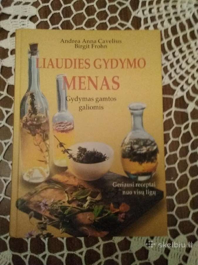 Parduodama knyga apie gydymą natūraliais metodais