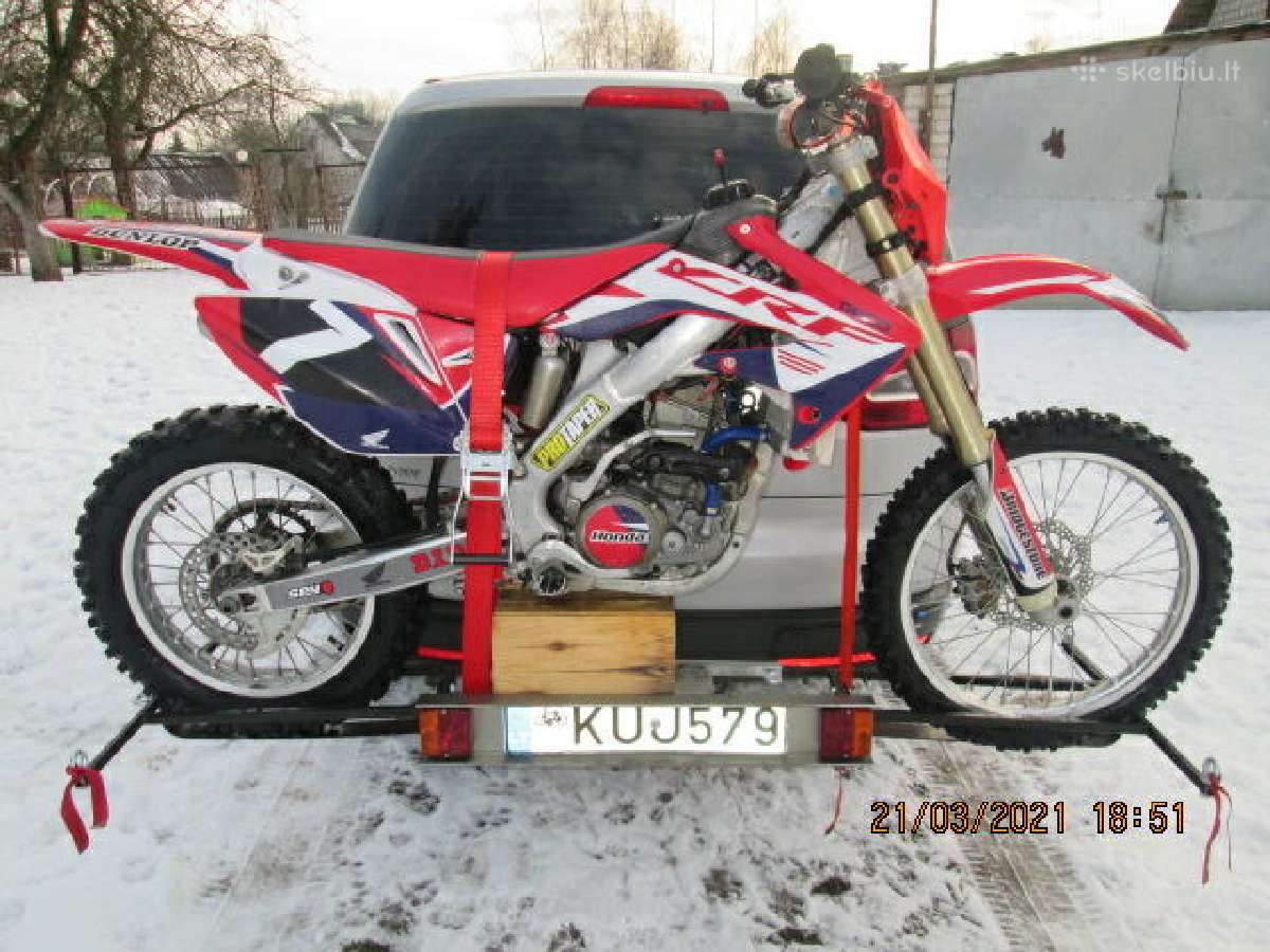 Priekaba - stovas motociklui vežti. - nuotraukos Nr. 13