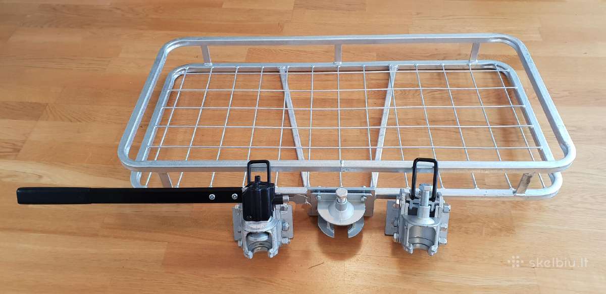 Krovininė platforma su sukabintuvu ant automobilio - nuotraukos Nr. 3