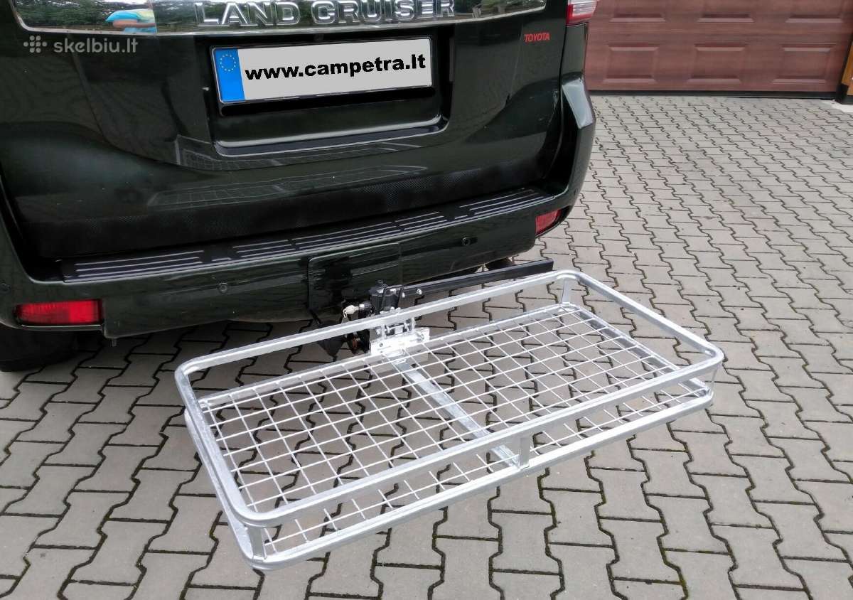 Krovininė platforma su sukabintuvu ant automobilio - nuotraukos Nr. 5