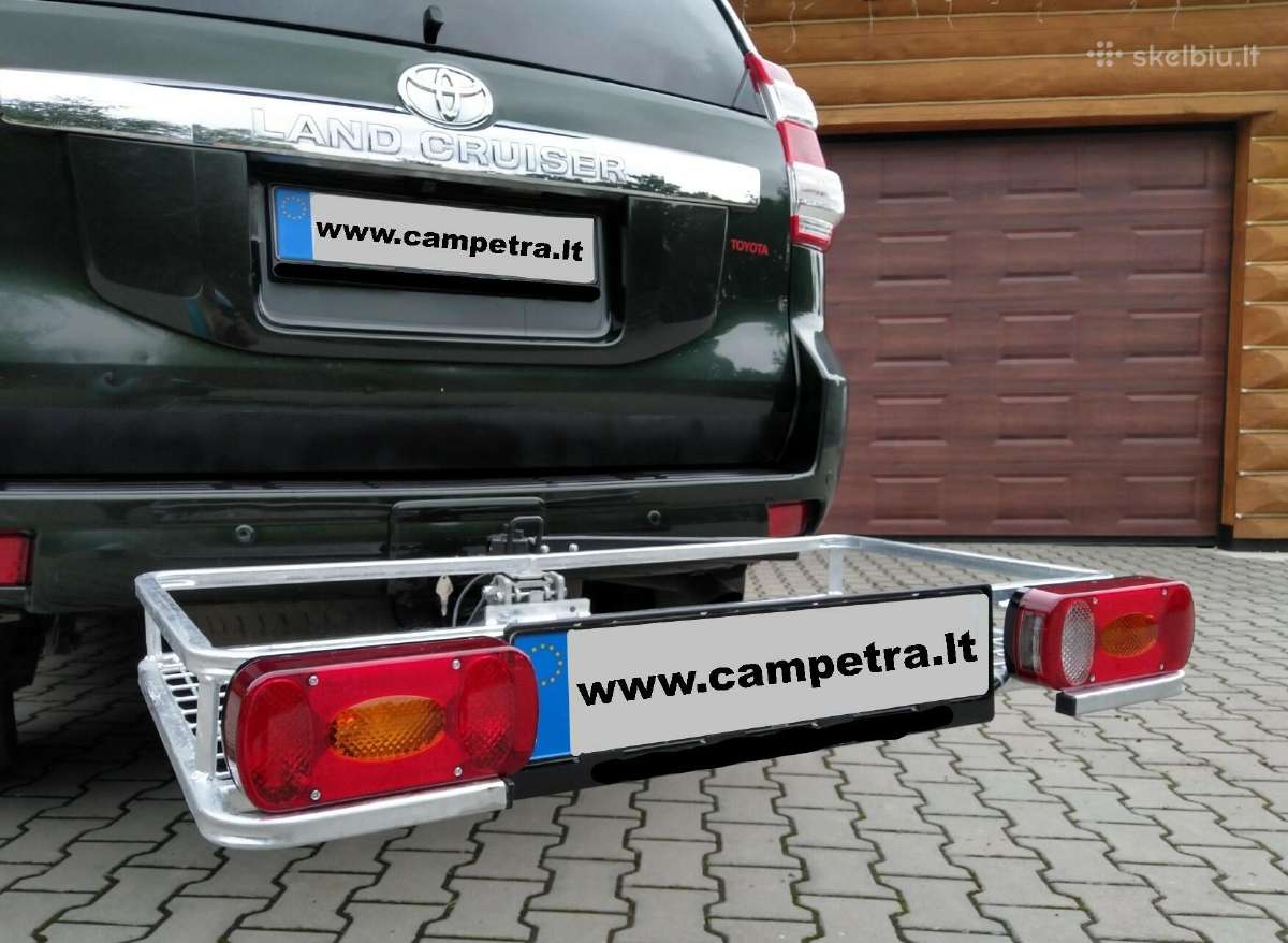 Krovininė platforma su sukabintuvu ant automobilio - nuotraukos Nr. 6