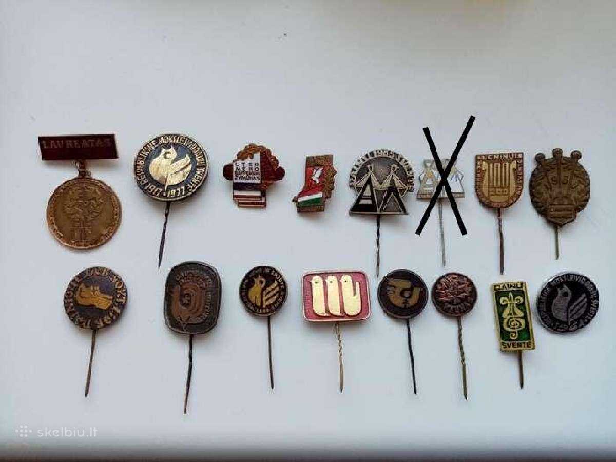 Ženkliukai Dainu Šventė 15 vnt. Zr. Foto.