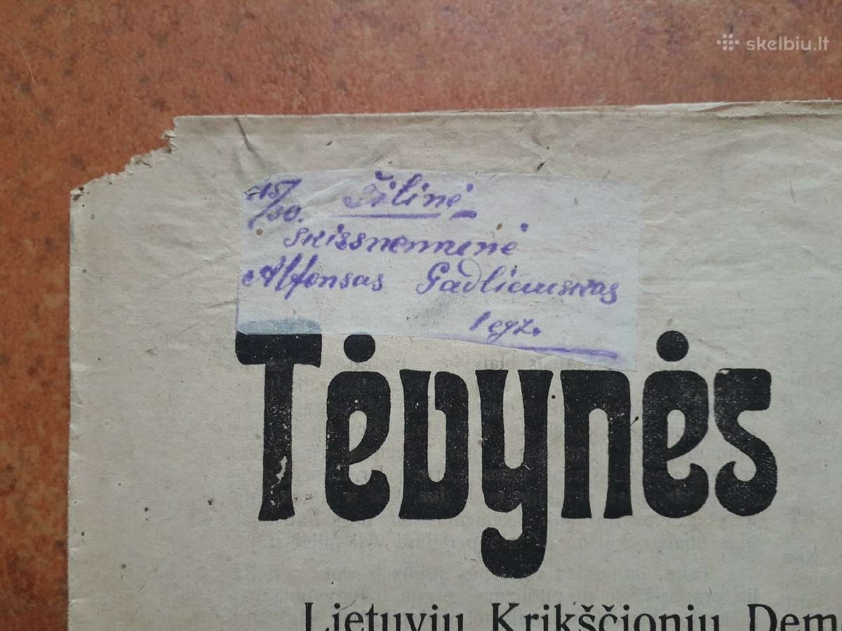"Tėvynės sargas" 1921 m. 1993 m. - nuotraukos Nr. 4