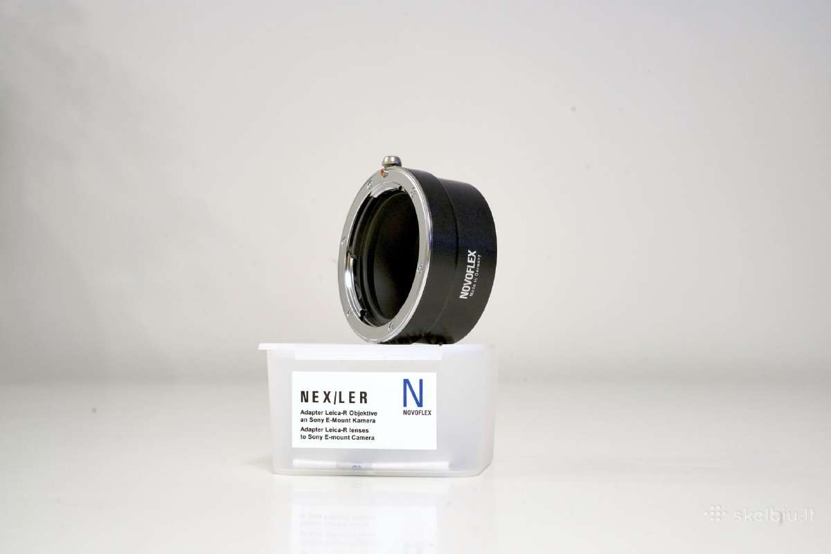 Leica R Sony E-mount Novoflex adapteris