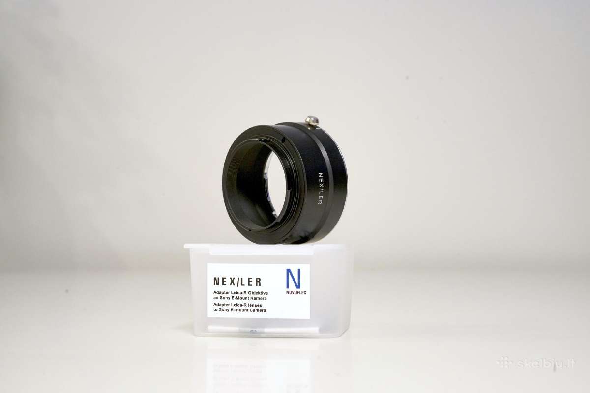 Leica R Sony E-mount Novoflex adapteris - nuotraukos Nr. 2