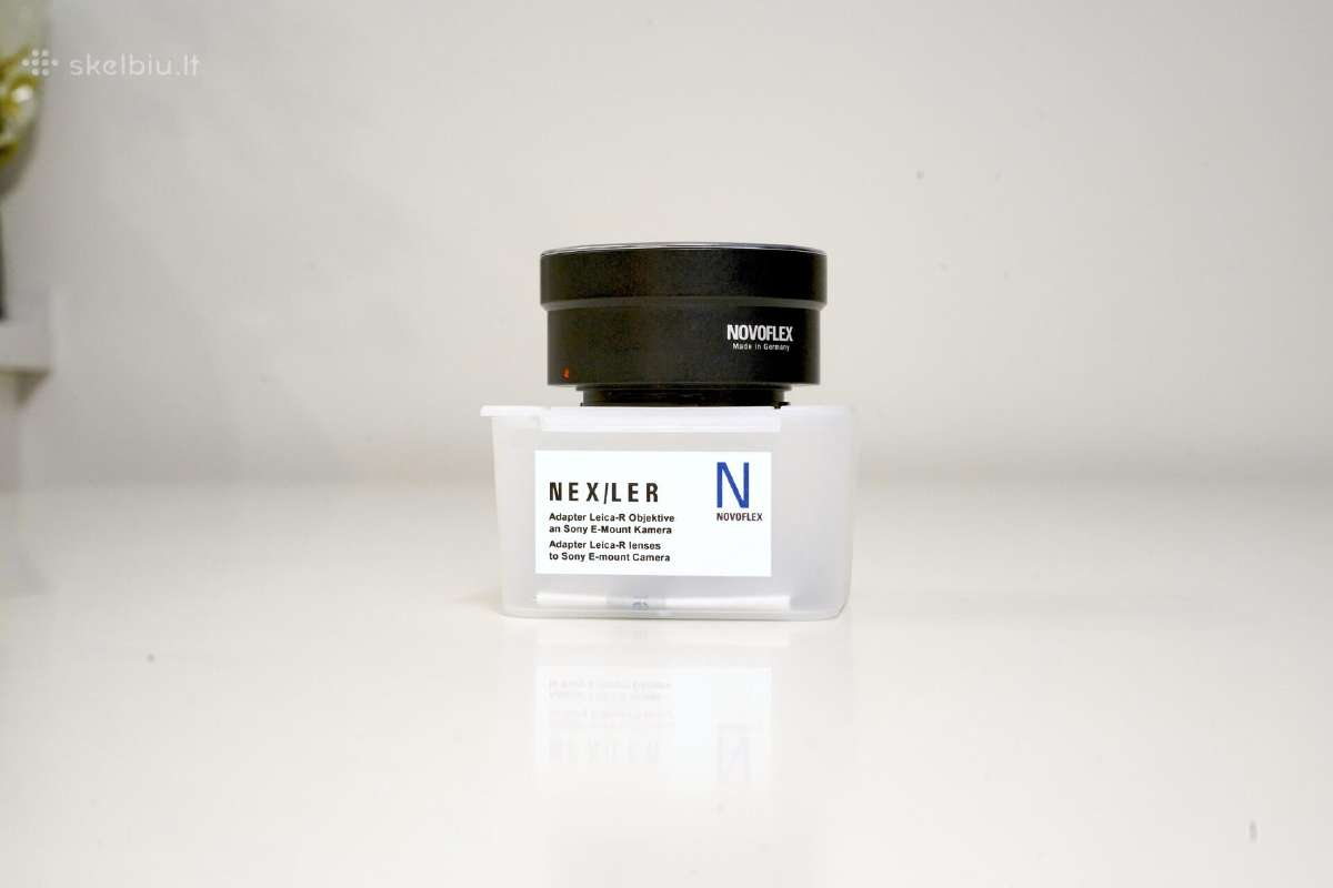 Leica R Sony E-mount Novoflex adapteris - nuotraukos Nr. 3