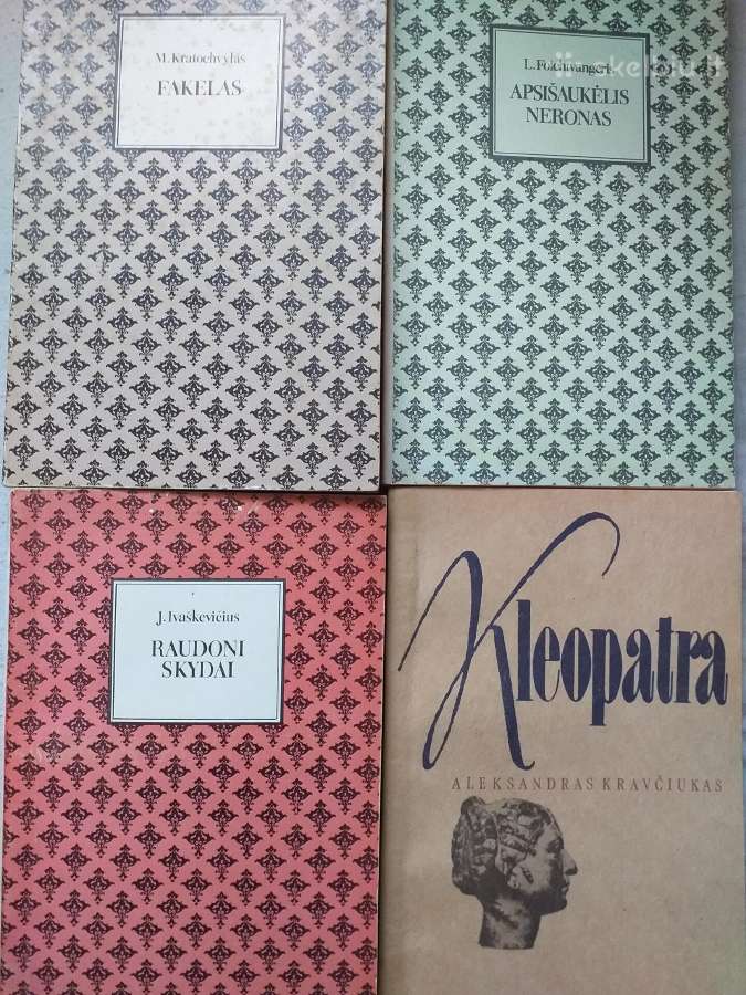 Istorinių romanų kolekcija - nuotraukos Nr. 2