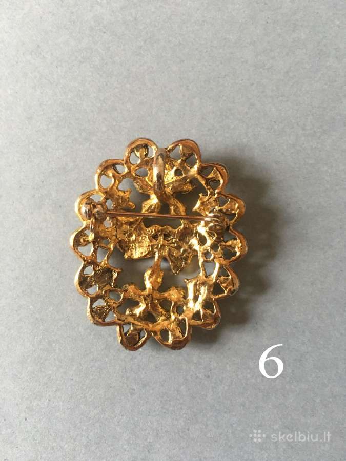 Vintažinės sagės, bižuterija - nuotraukos Nr. 12