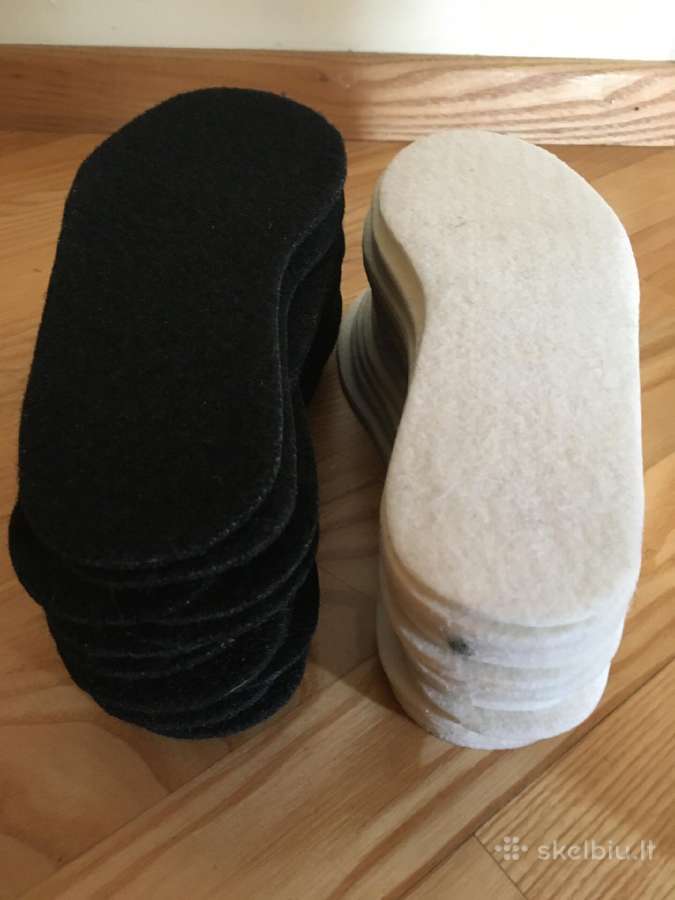Nauji vilnoniai batų vidpadžiai 24,5cm(37,5-38d.)!