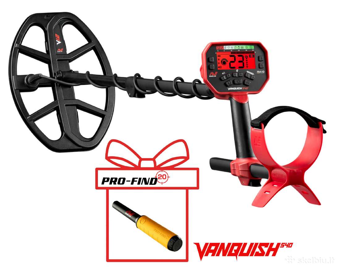 Minelab Vanquish 540 + Pro-find 20 Pinpointer