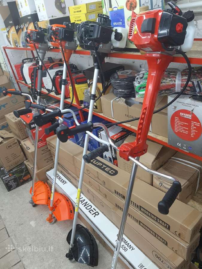 Nauji Vokiski trimeriai krumapjoves žoliapjoves