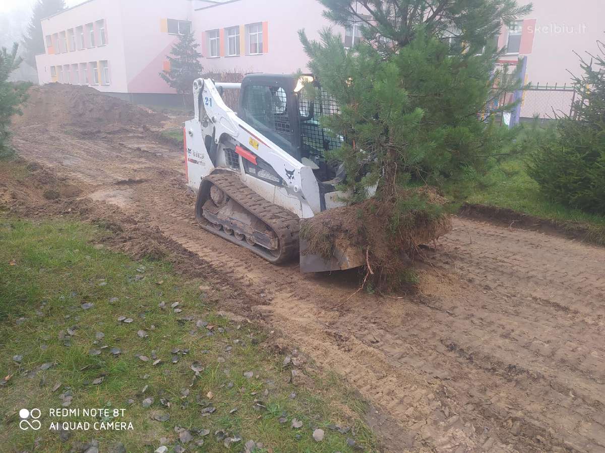 Statybinės technikos nuoma. Sniego valymas - nuotraukos Nr. 8