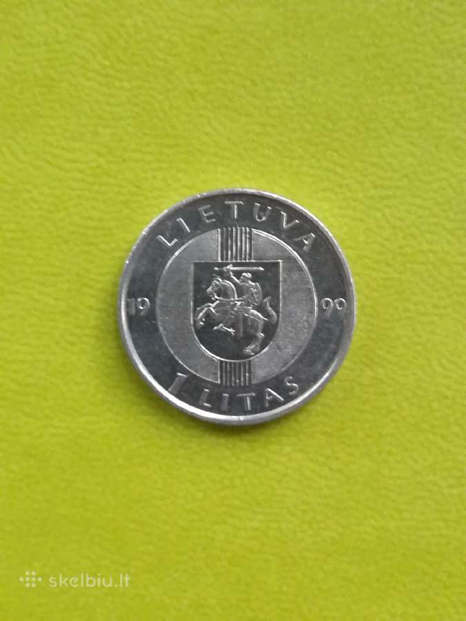 1 litas, 1999, Baltijos keliui 10 - nuotraukos Nr. 2
