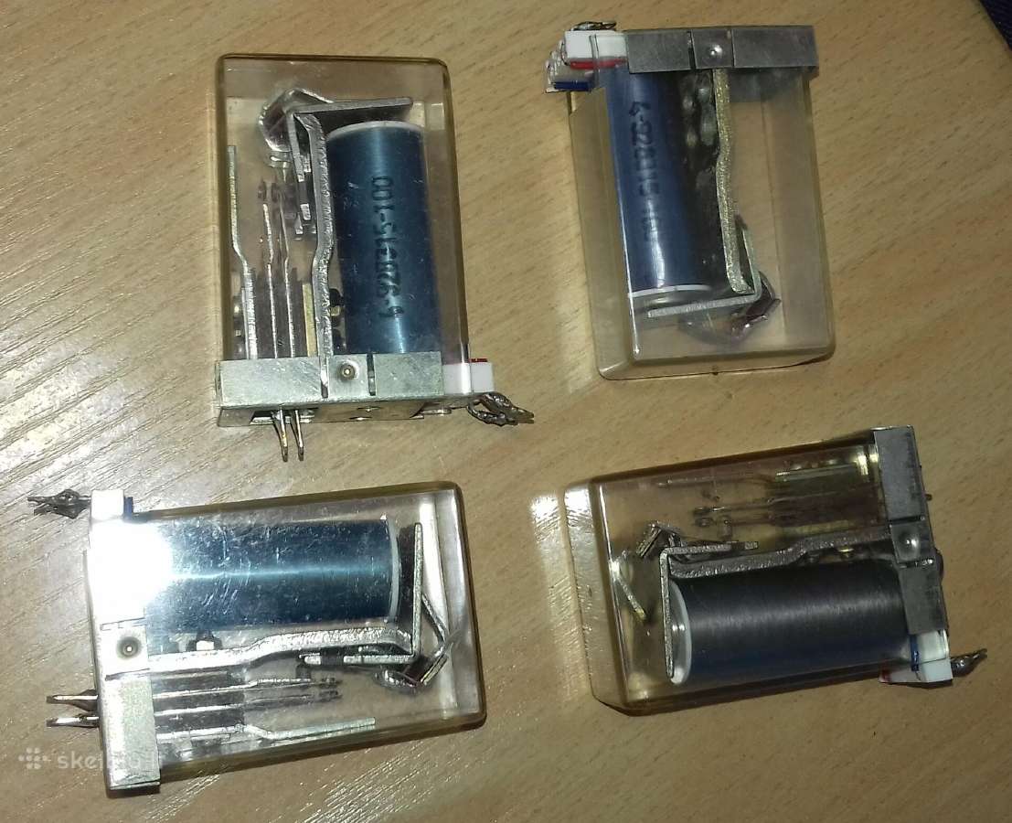 4 el. relės 12v