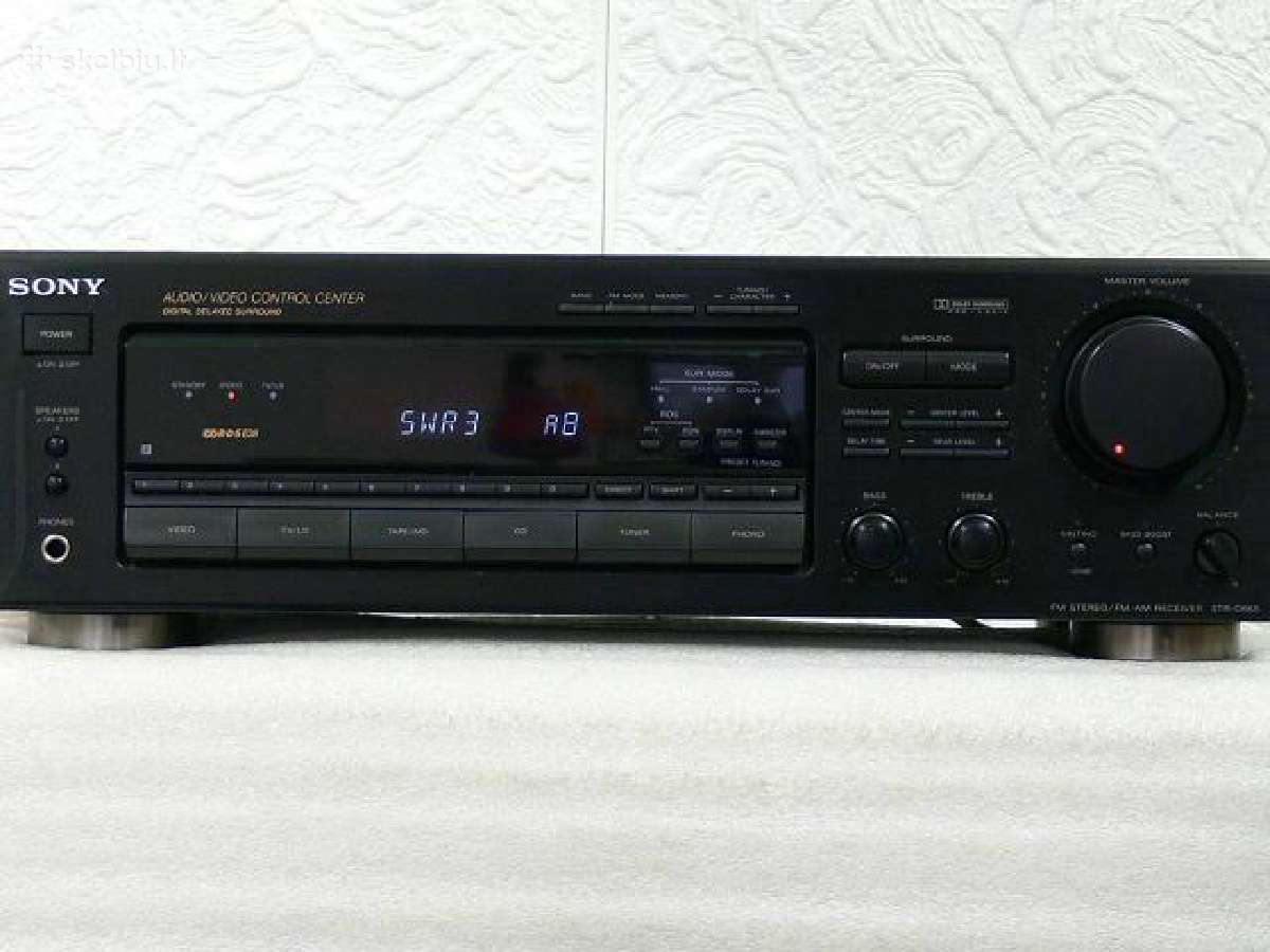 Sony resiverisstr 840 Str-d665,rds, - nuotraukos Nr. 4