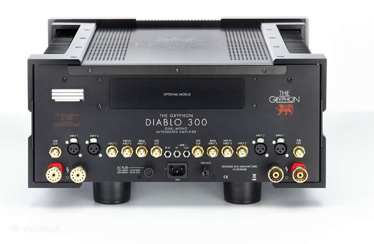 Gryphon Diablo 120 garso stiprintuvas - nuotraukos Nr. 2