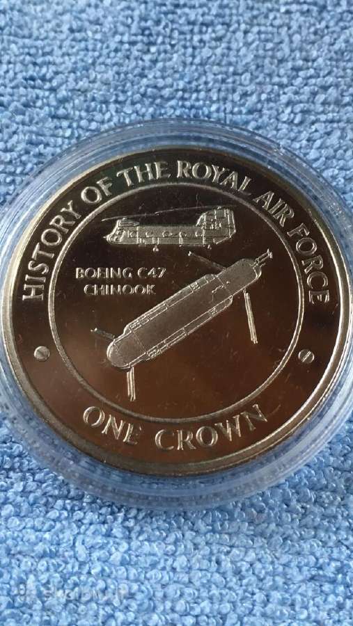 Moneta Gibraltar 2008m. 1 krona, cu-ni