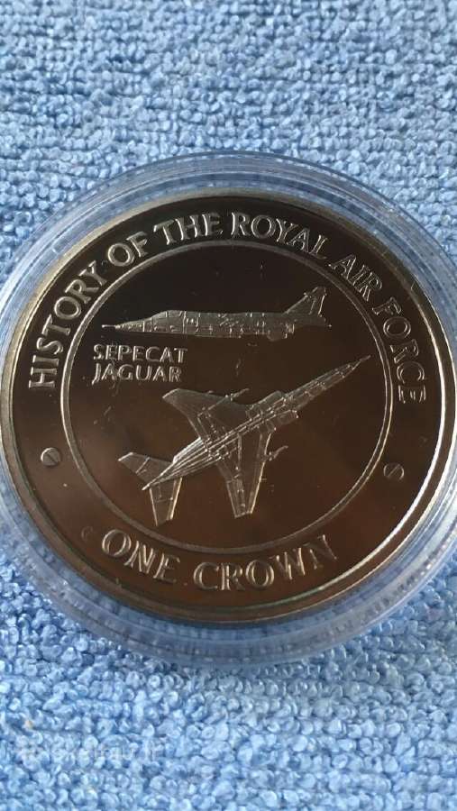 Moneta Gibraltar 2008m. 1 krona, cu-ni