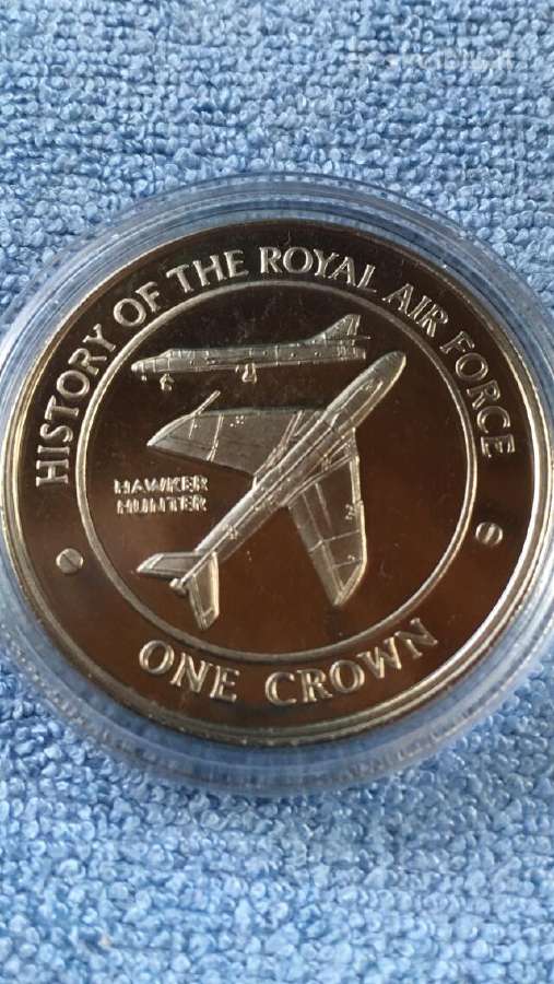 Moneta Gibraltar 2008m. 1 krona, cu-ni