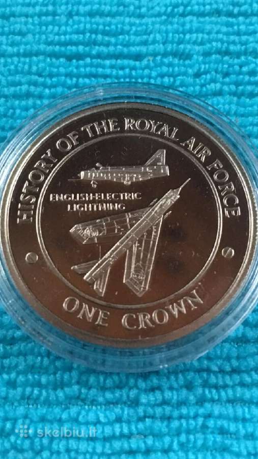 Moneta Gibraltar 2008m. 1 krona, cu-ni