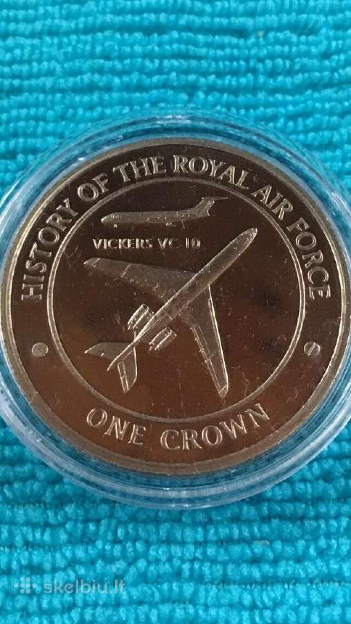 Moneta Gibraltar 2008m. 1 krona, cu-ni