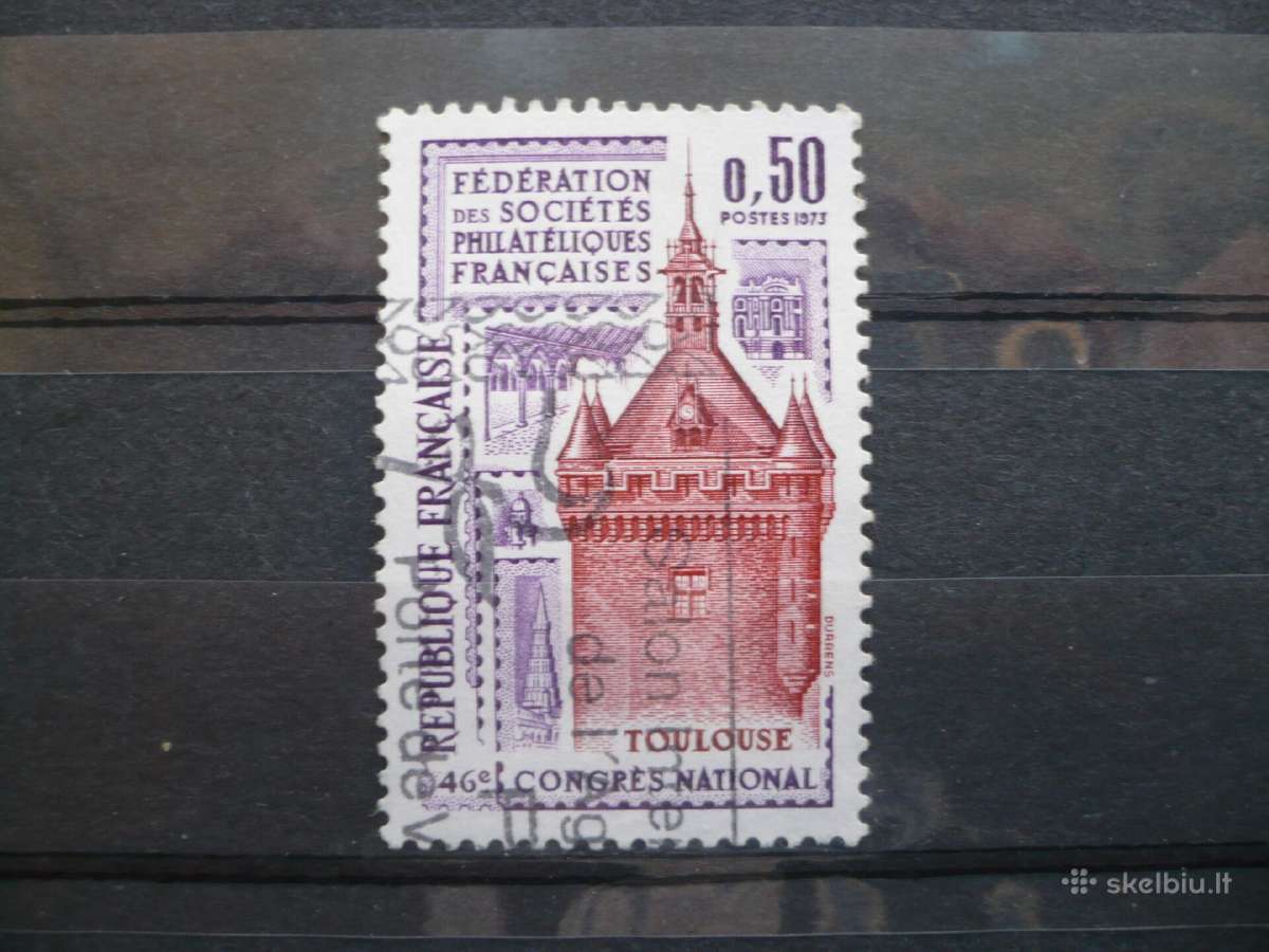1973 m. 46-osios Prancūzijos filatelijos draugijų