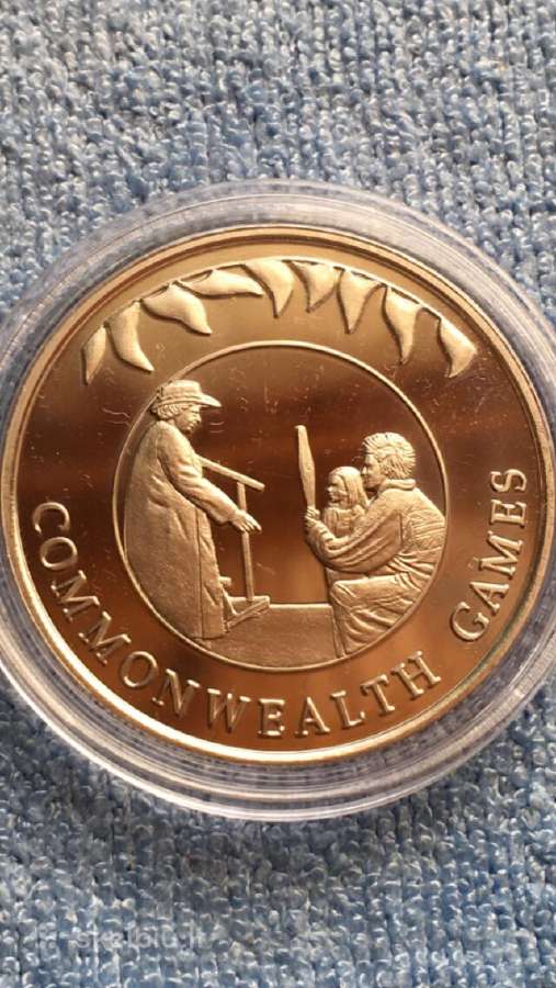 Moneta Falkland isl. 2002m. 50 centu, cu-ni