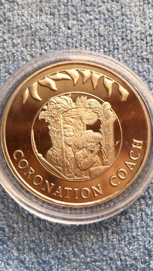 Moneta Falkland isl. 2002m. 50 centu, cu-ni