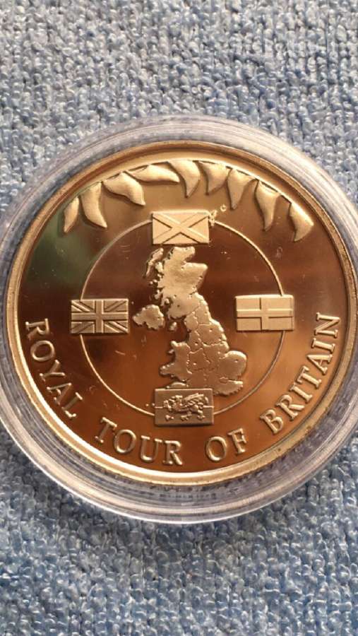Moneta Falkland isl. 2002m. 50 centu, cu-ni