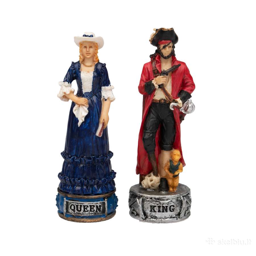 Šachmatų komplektas Piratų Motyvais - nuotraukos Nr. 8