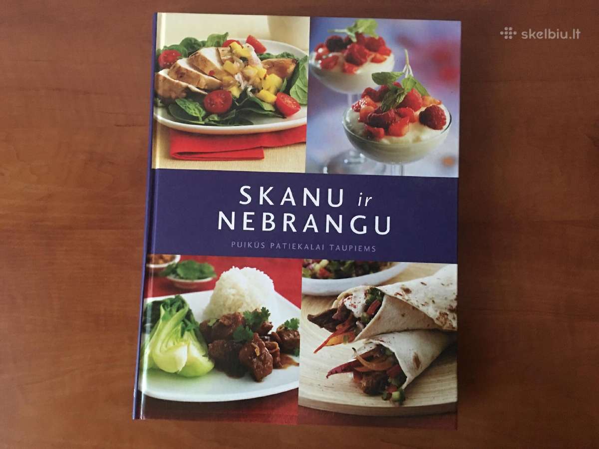 Knyga Skanu ir nebrangu: patiekalai taupiems