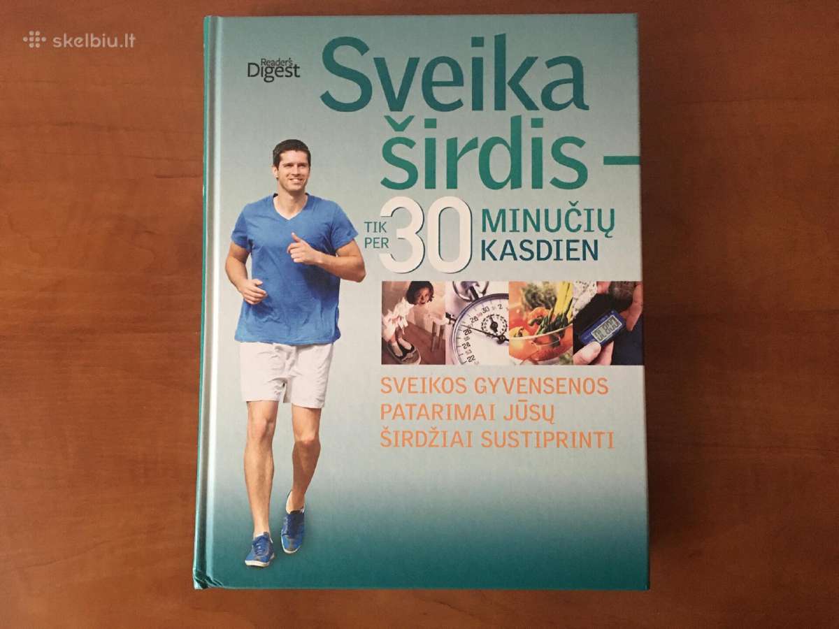 Knyga Sveika širdis – tik per 30 minučių kasdien