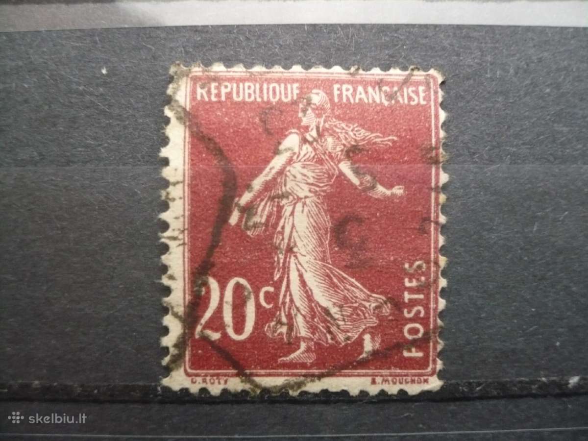 1906–1920 m. Sėjamoji - vientisas fonas 20c