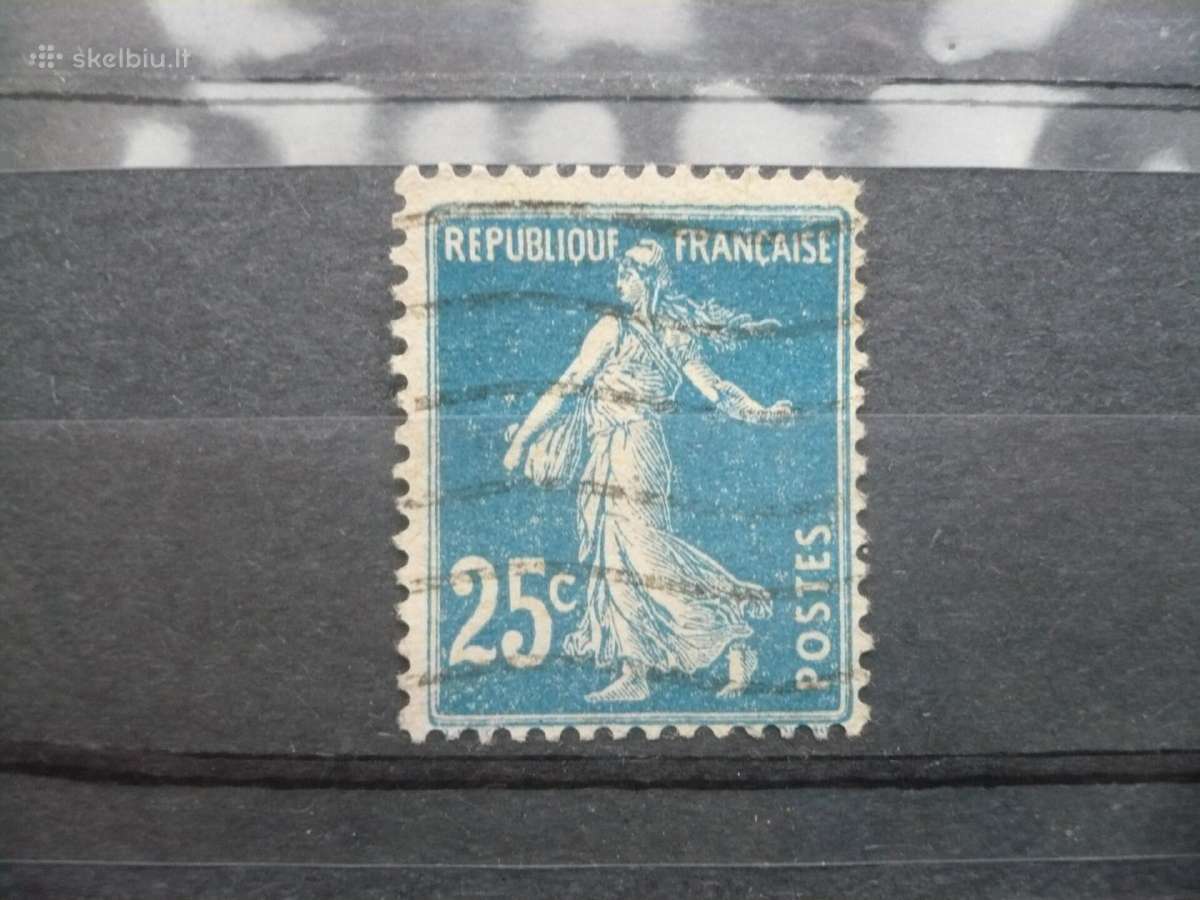 1906–1920 m. Sėjamoji - vientisas fonas 25c