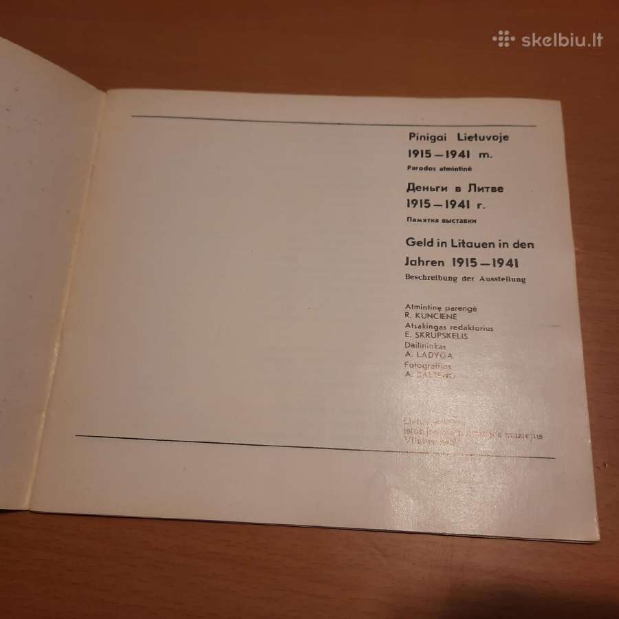 Pinigai Lietuvoje monetų ir banknotų knygelė - nuotraukos Nr. 2