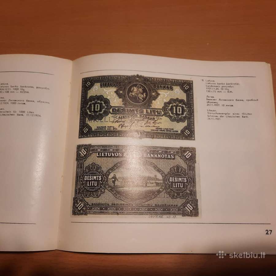 Pinigai Lietuvoje monetų ir banknotų knygelė - nuotraukos Nr. 5