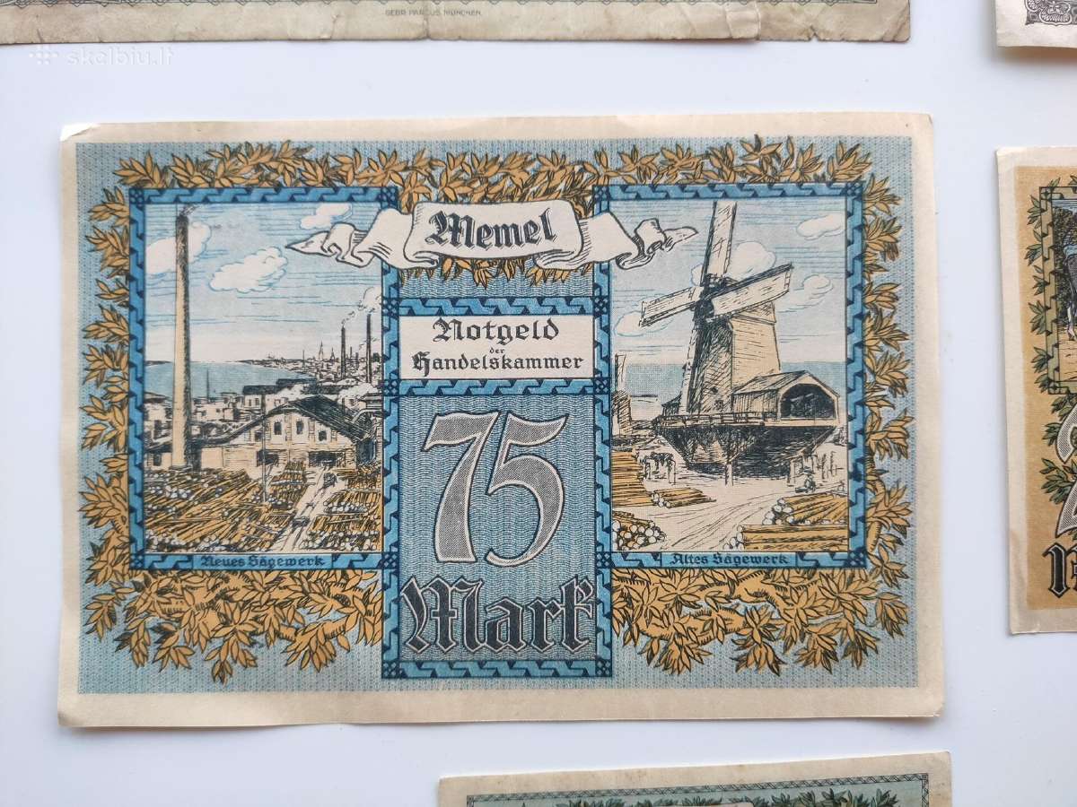 Memel/klaipėda 1922m pilnas rinkinis - nuotraukos Nr. 2