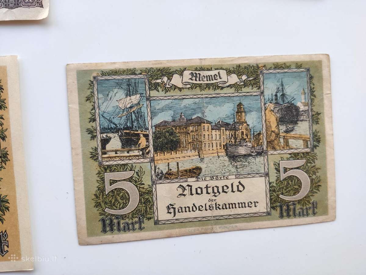 Memel/klaipėda 1922m pilnas rinkinis - nuotraukos Nr. 7