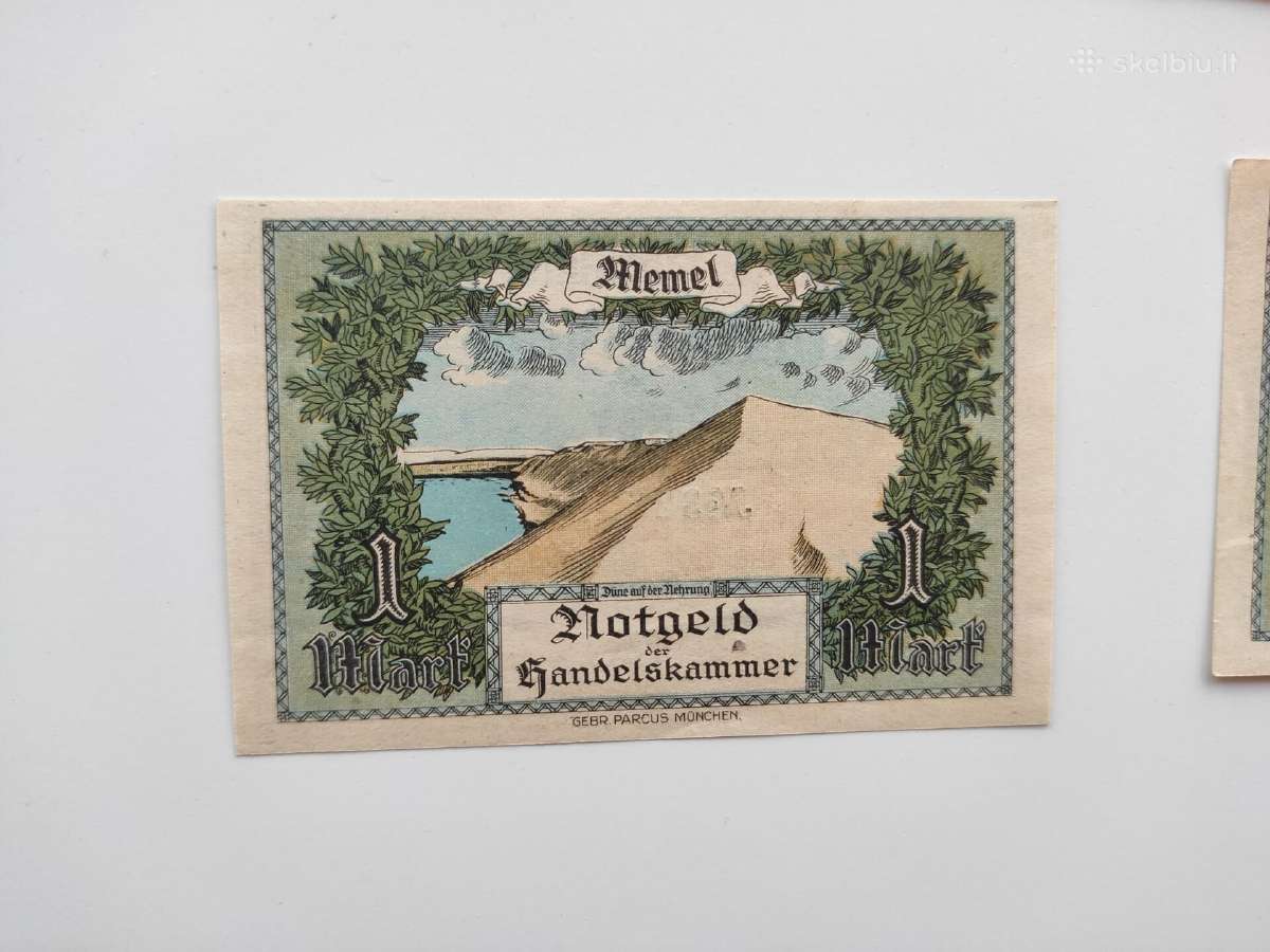 Memel/klaipėda 1922m pilnas rinkinis - nuotraukos Nr. 9