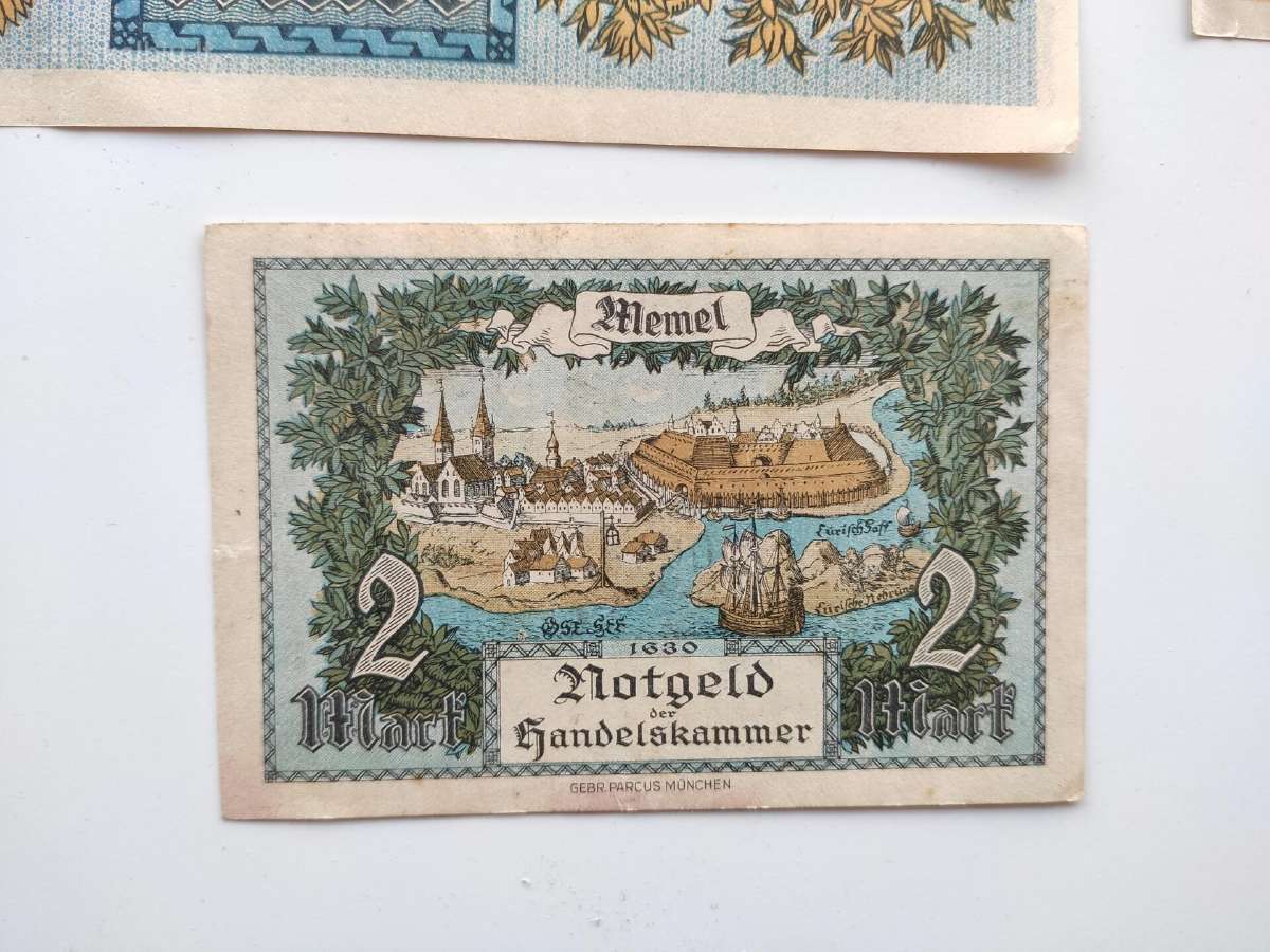 Memel/klaipėda 1922m pilnas rinkinis - nuotraukos Nr. 10