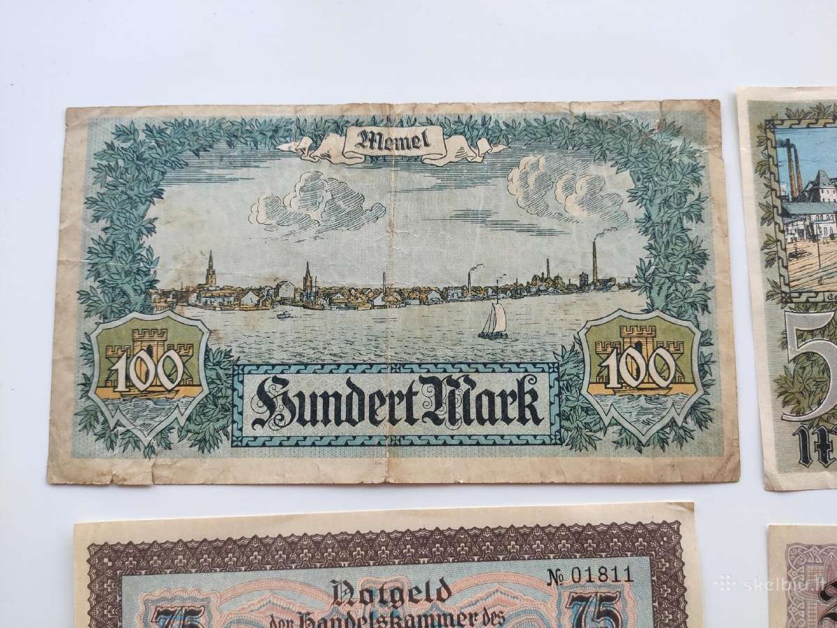 Memel/klaipėda 1922m pilnas rinkinis - nuotraukos Nr. 12