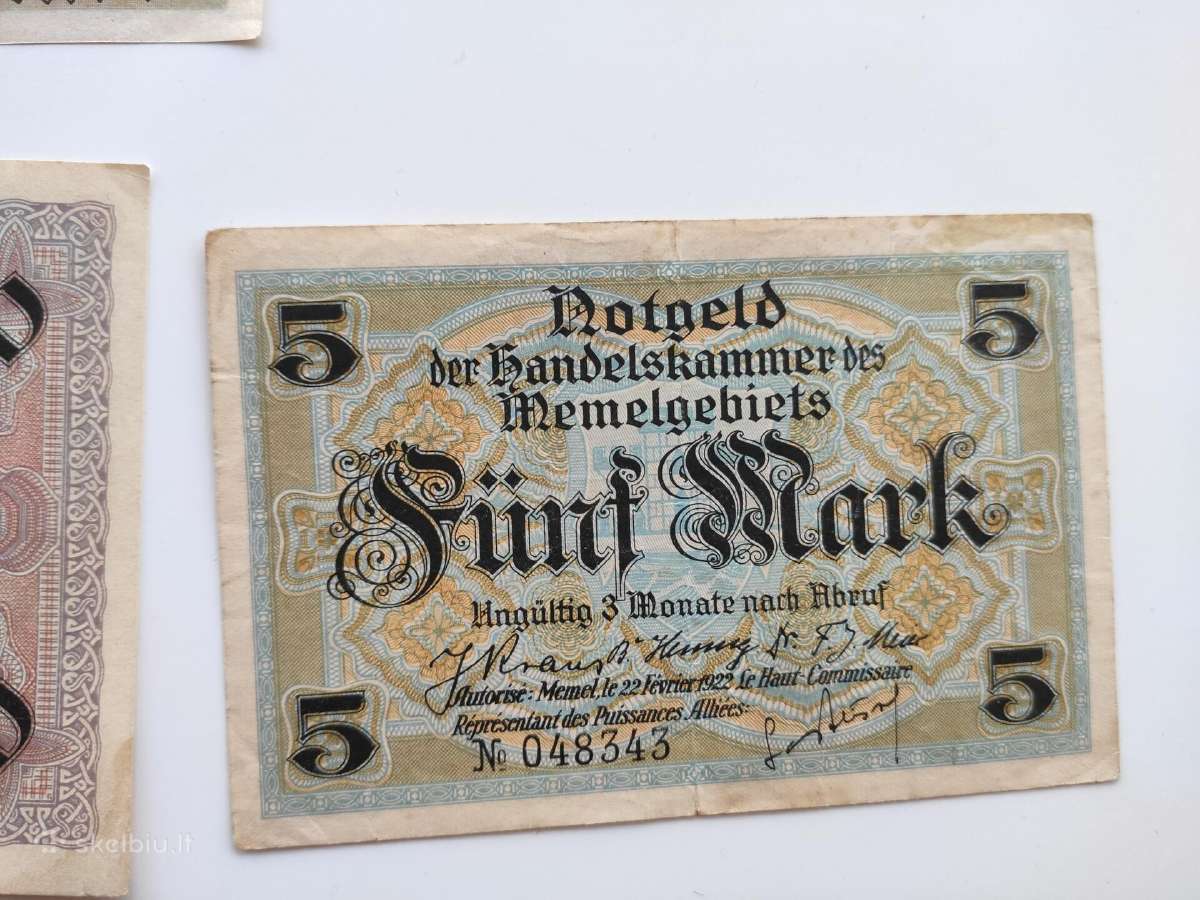 Memel/klaipėda 1922m pilnas rinkinis - nuotraukos Nr. 17