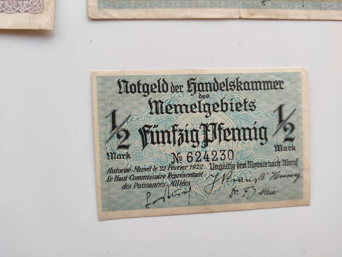 Memel/klaipėda 1922m pilnas rinkinis - nuotraukos Nr. 18