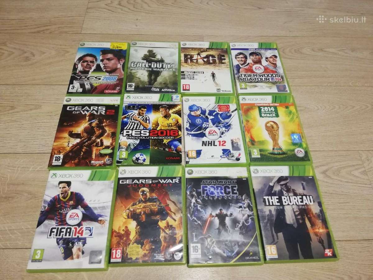 Xbox 360 žaidimai - nuotraukos Nr. 2