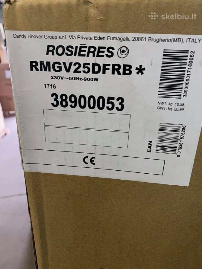 Rosiēres mikrobangų krosnelės su ,grill funkcija - nuotraukos Nr. 7