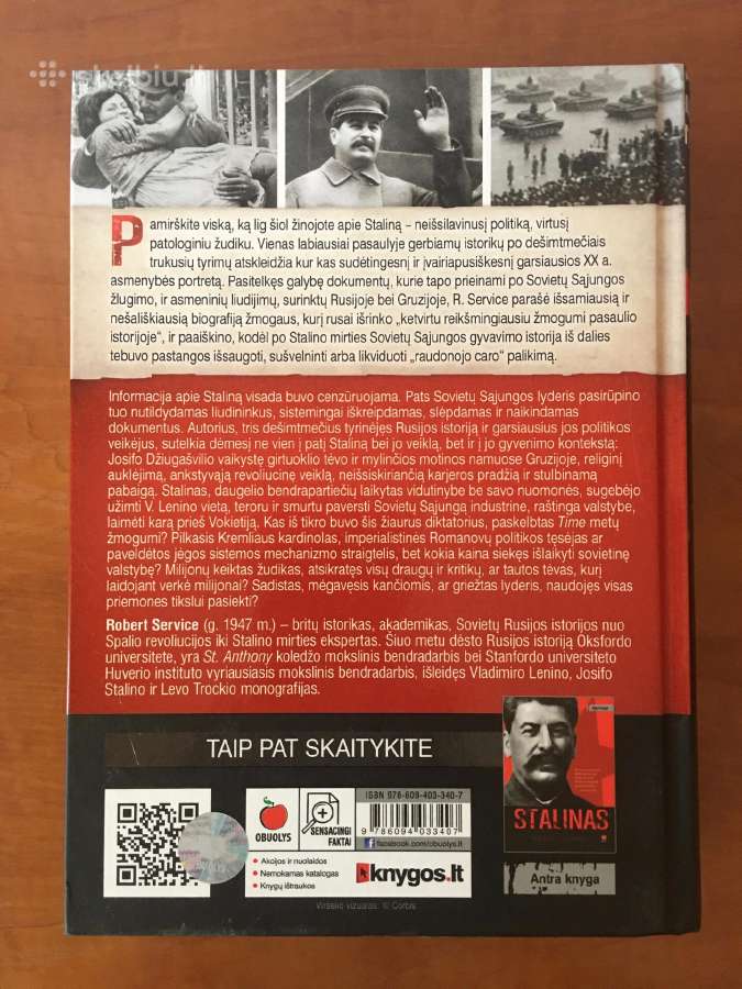 Knygos Stalino Jaunystė ir Stalinas - nuotraukos Nr. 6