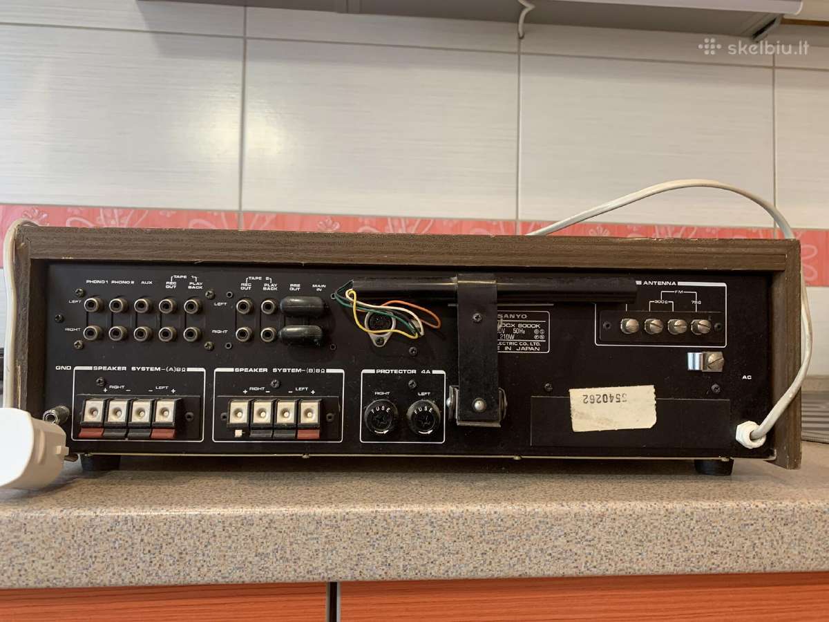 Sanyo Dcx 8000k;onkyo A-803:technics Su-a700mk2 - nuotraukos Nr. 2