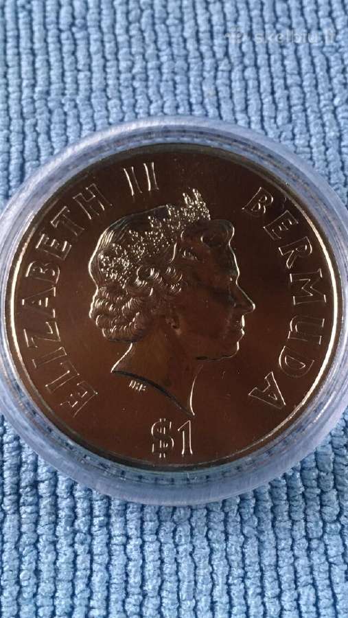 Moneta Bermuda 2002m. 1 dollar, cu-ni - nuotraukos Nr. 2