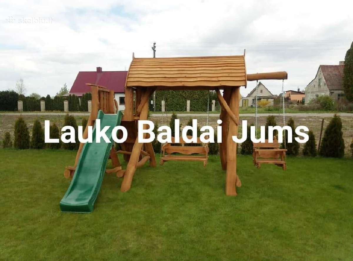 Supynė su čiuožykla