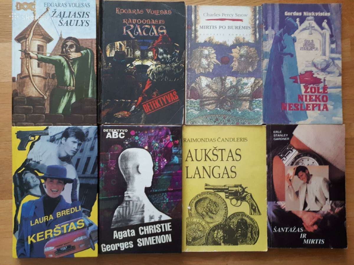 Parduodu knygas. Vienos knygos kaina 1,00 euras. - nuotraukos Nr. 2